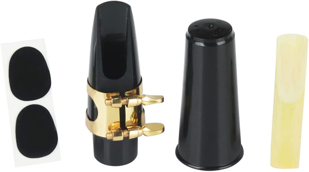 Alto Sax Mouthpiece Kit with Ligature Cap 2.5 Reed C8157