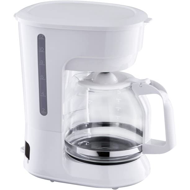 White 12 Cup Drip Coffee Maker A303001