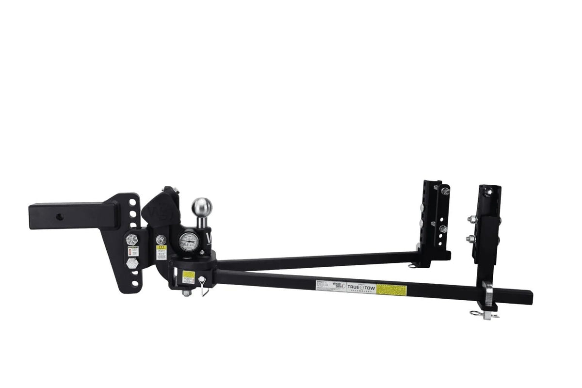 Weight Distribution Hitch with Anti-Sway, 6" Drop, 2.5" Shank, 12,500-lb Towing U426008