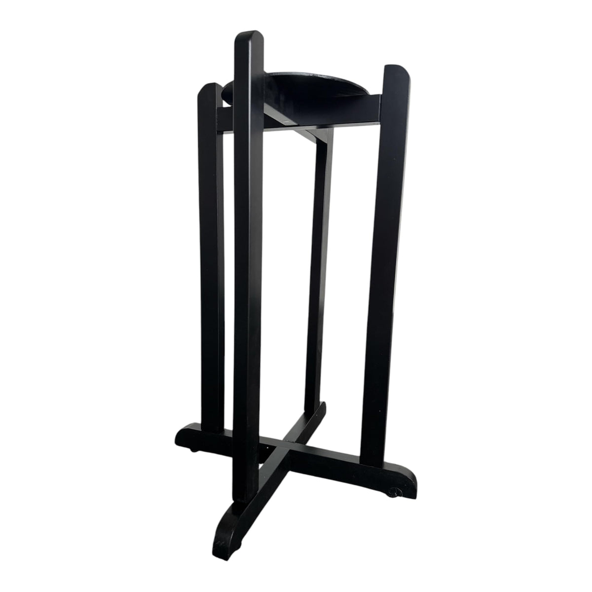 27" Black Wood Floor Stand for Water Dispenser C153395