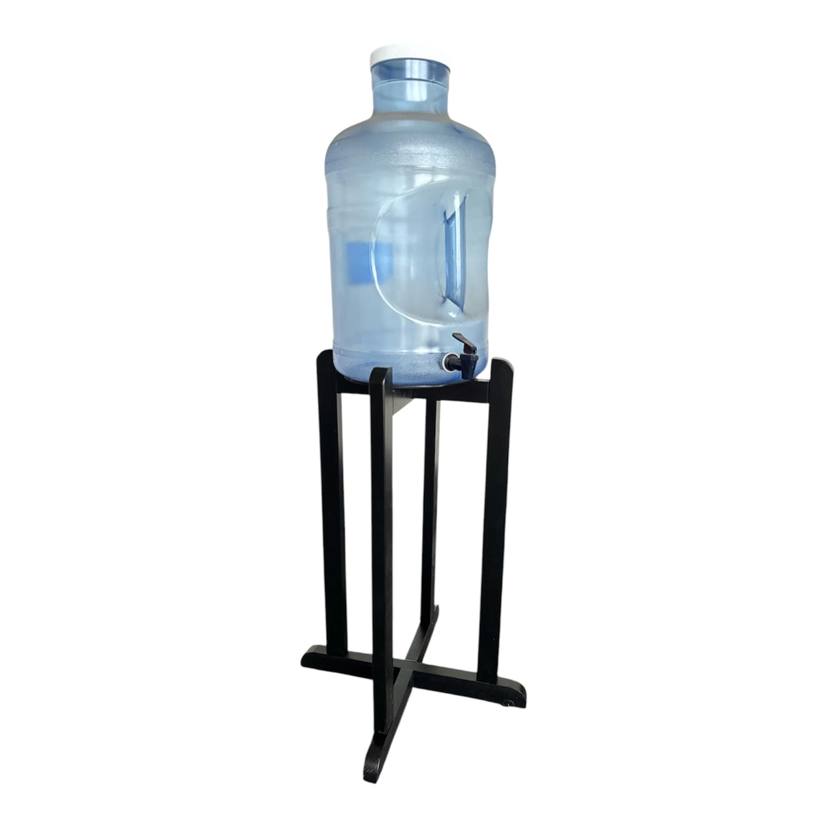 27" Black Wood Floor Stand for Water Dispenser C153395