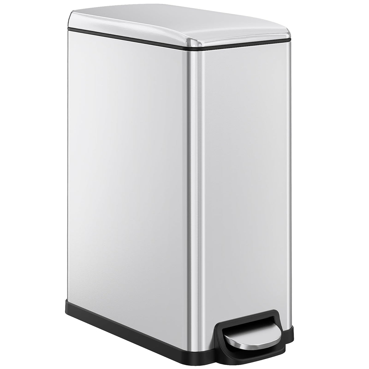 13.2 Gal Stainless Steel Slim Kitchen Trash Can K68941