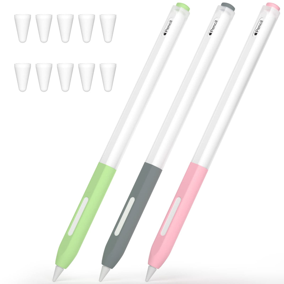 Silicone Translucent Pencil Case 3 Pack L3593