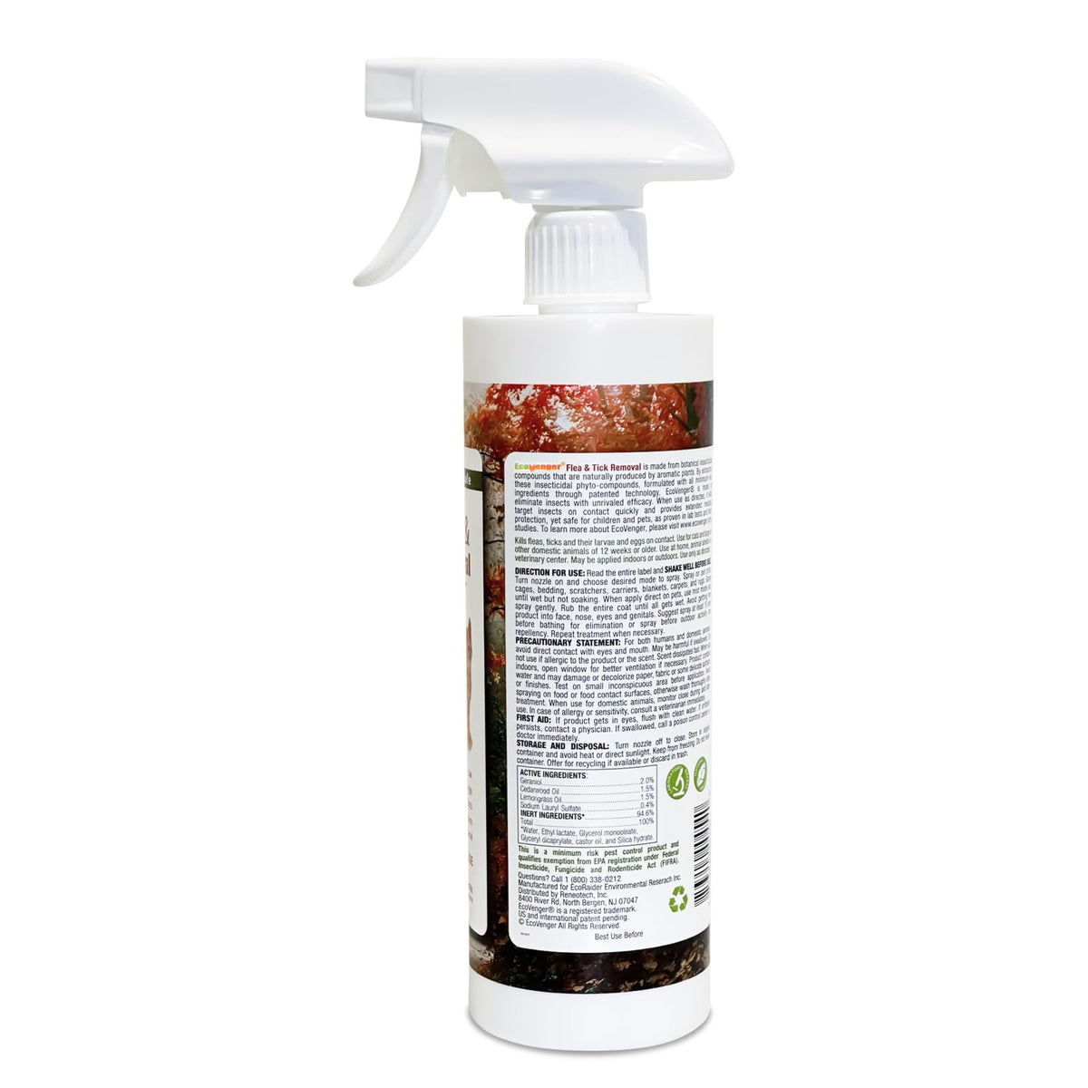 Flea & Tick Removal Spray 16oz F897119