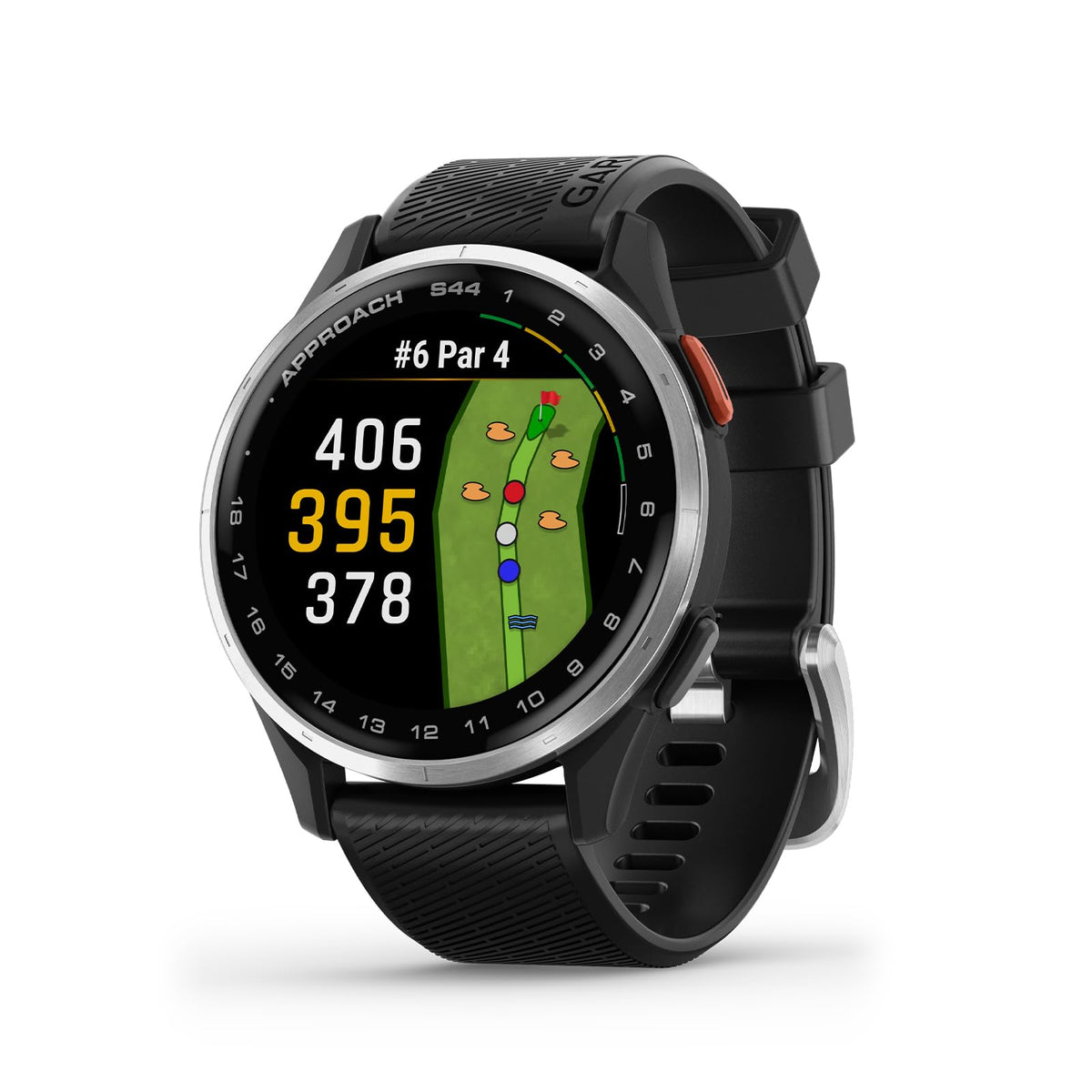 Golf GPS Smartwatch 43mm Black P272