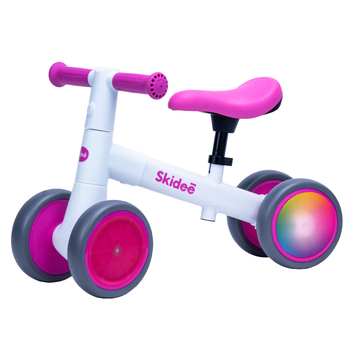 4-Wheel Toddler Balance Bike with LED Wheels M5581