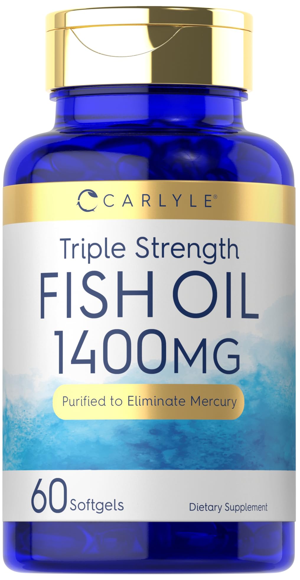 Omega 3 Fish Oil 1400 mg 60 Softgels G129978