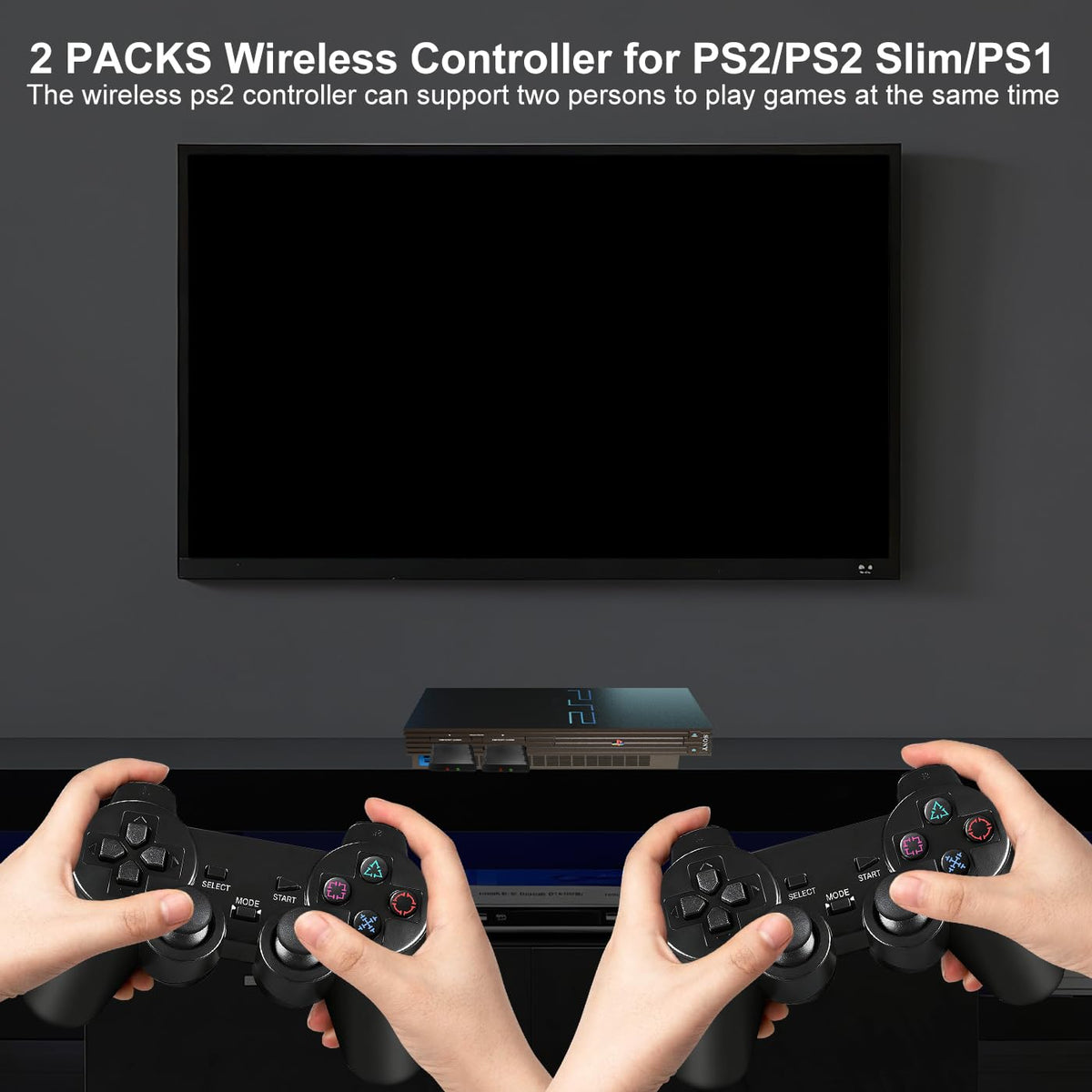 2 Pack 2.4GHz Wireless Controller B86598