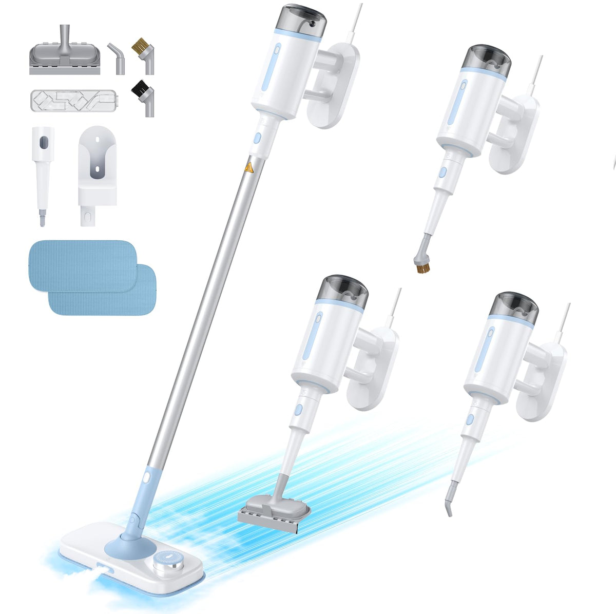 10 in 1 Detachable Handheld Steam Mop D591