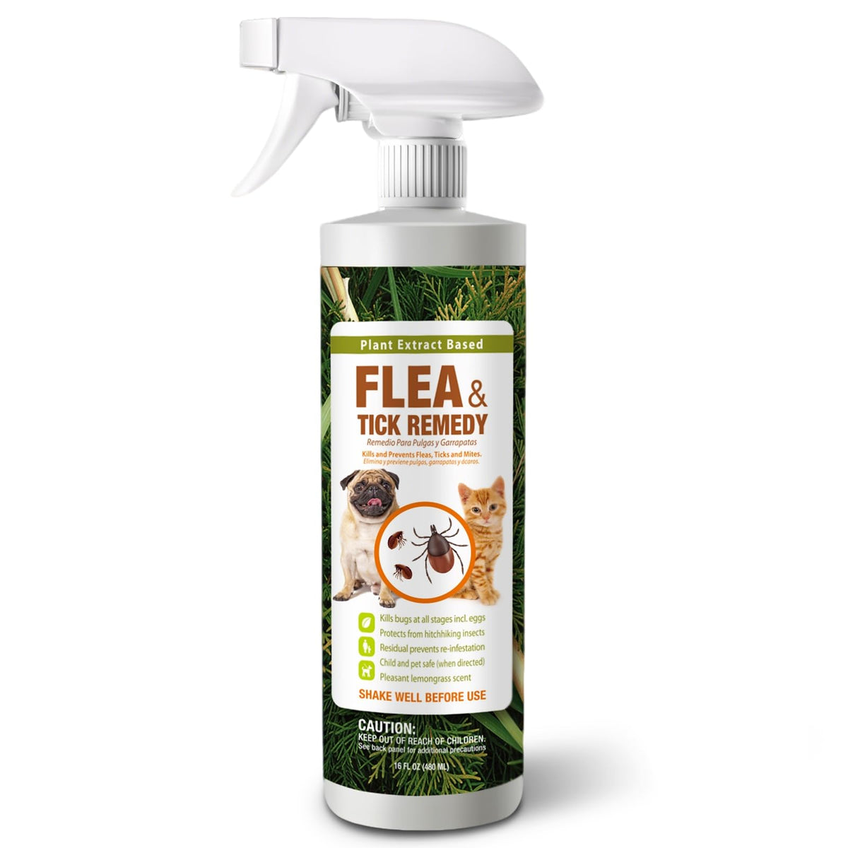 Flea & Tick Removal Spray 16oz F897119