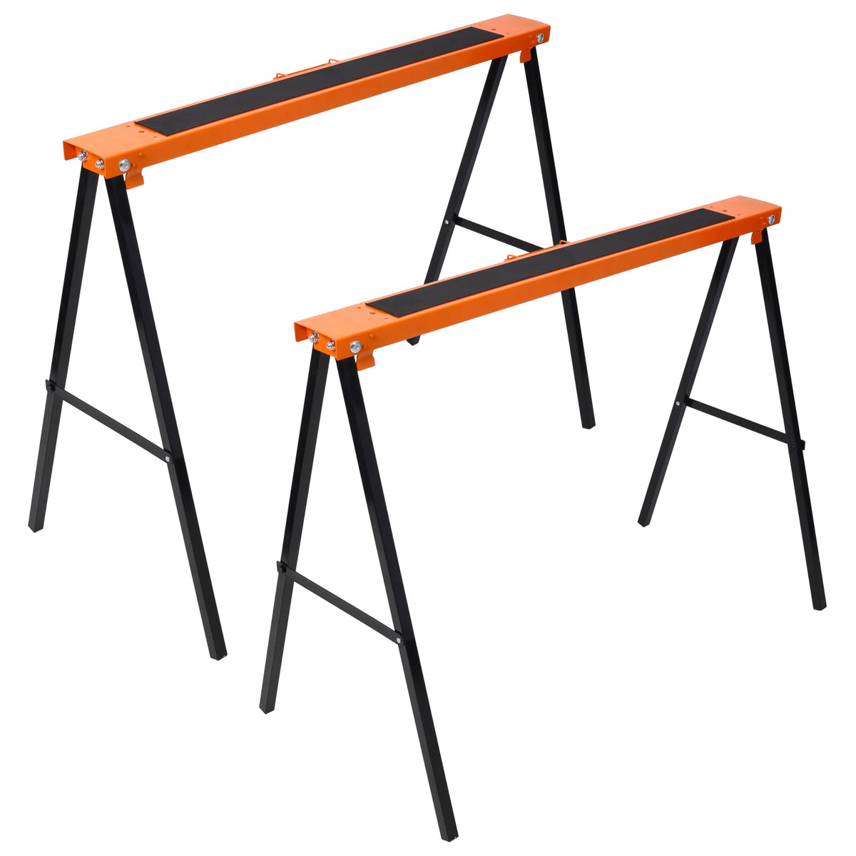 2 Pack Heavy Duty Folding Steel Saw Horses W257845