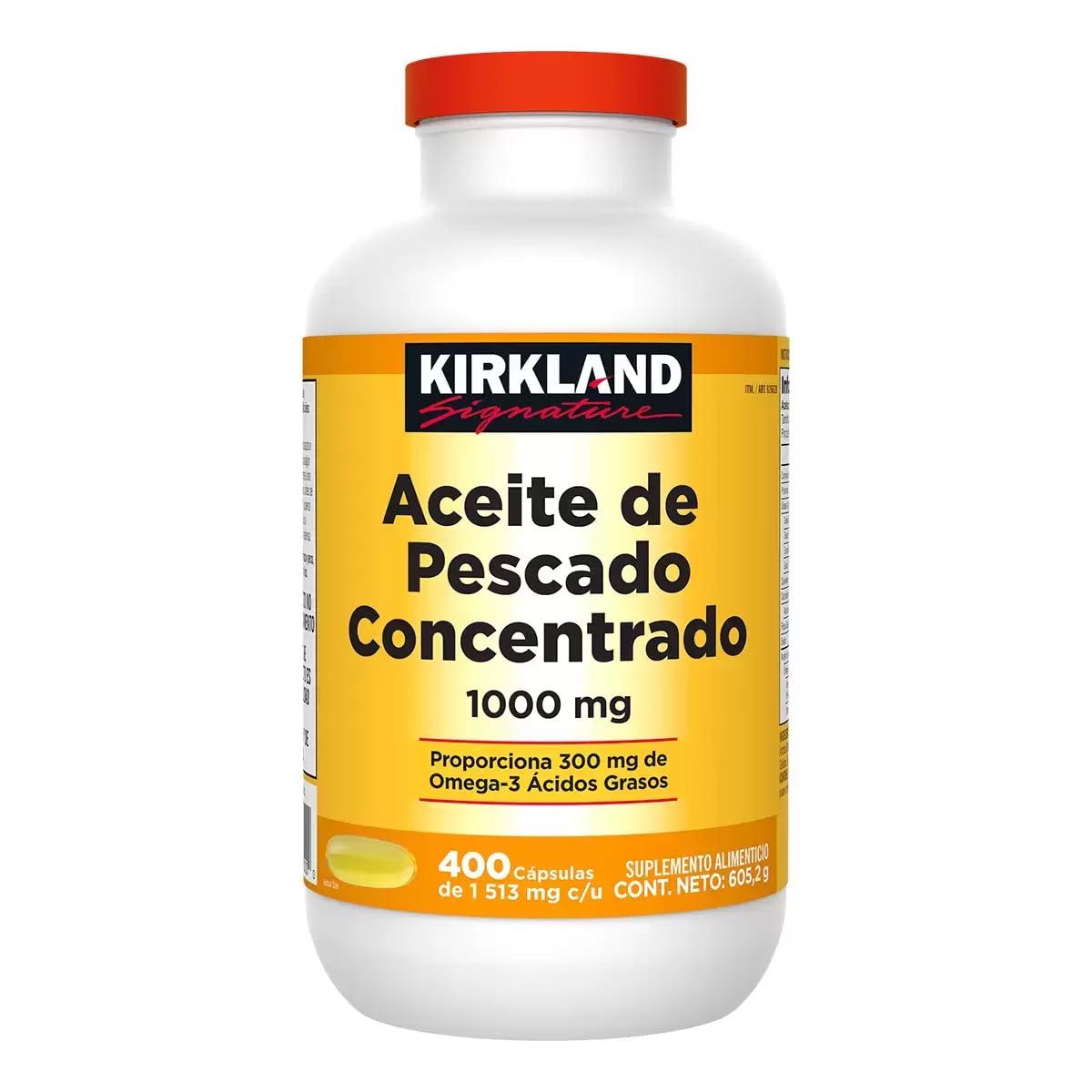 Fish Oil Concentrate 1000mg 400 Softgels P706054