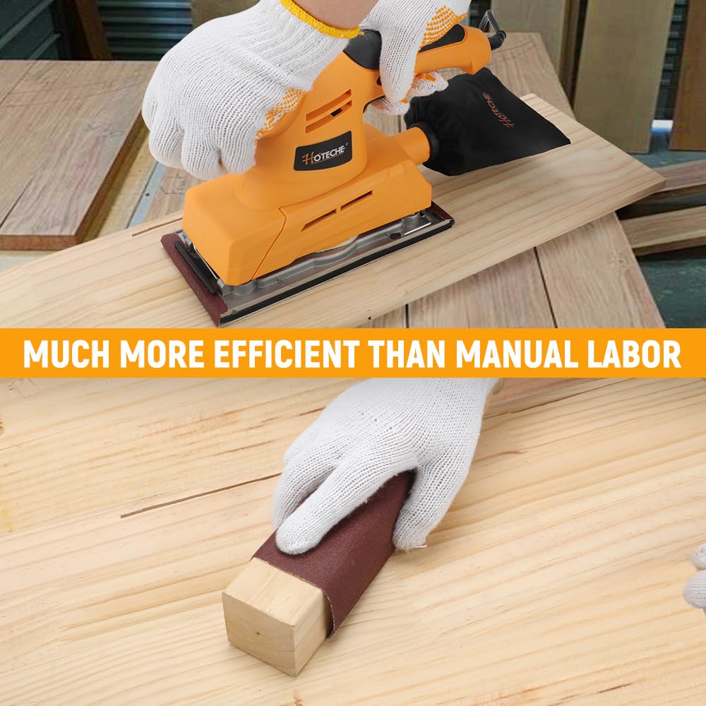 3.17 Amp Variable Speed Orbital Sander with Dust Bag J396014
