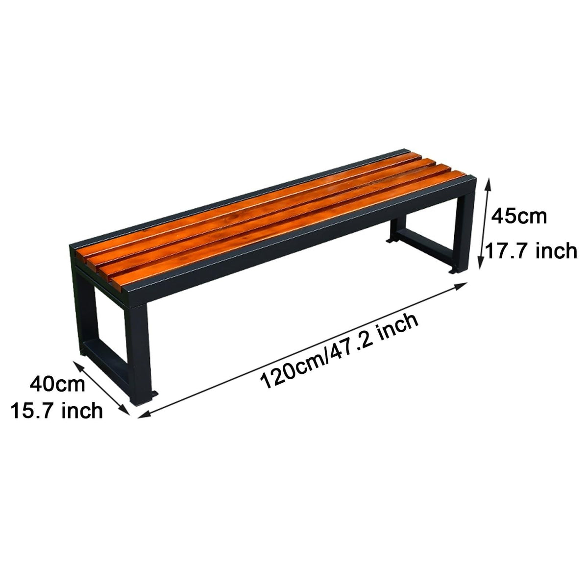Cast Iron Outdoor Bench Z89989