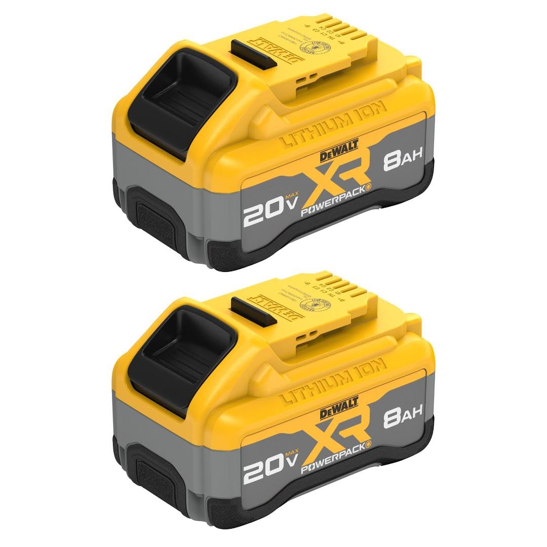 20V MAX XR 8Ah Lithium Ion Battery 2-Pack Y9792