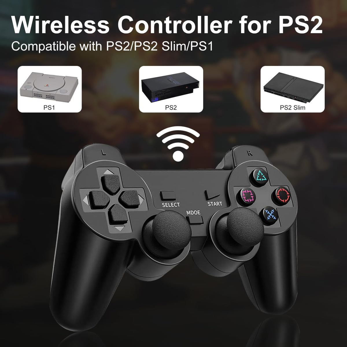 2 Pack 2.4GHz Wireless Controller B86598
