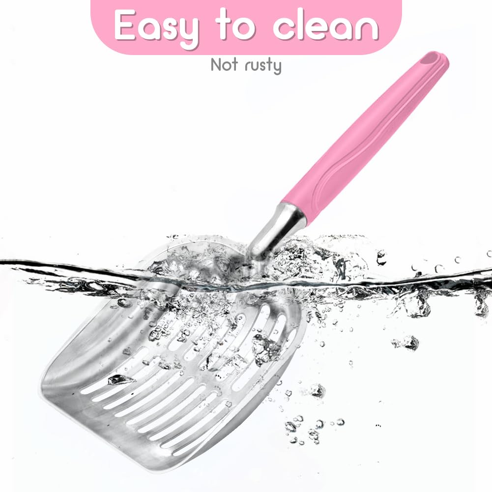 Metal Cat Litter Scoop with Deep Mesh L301