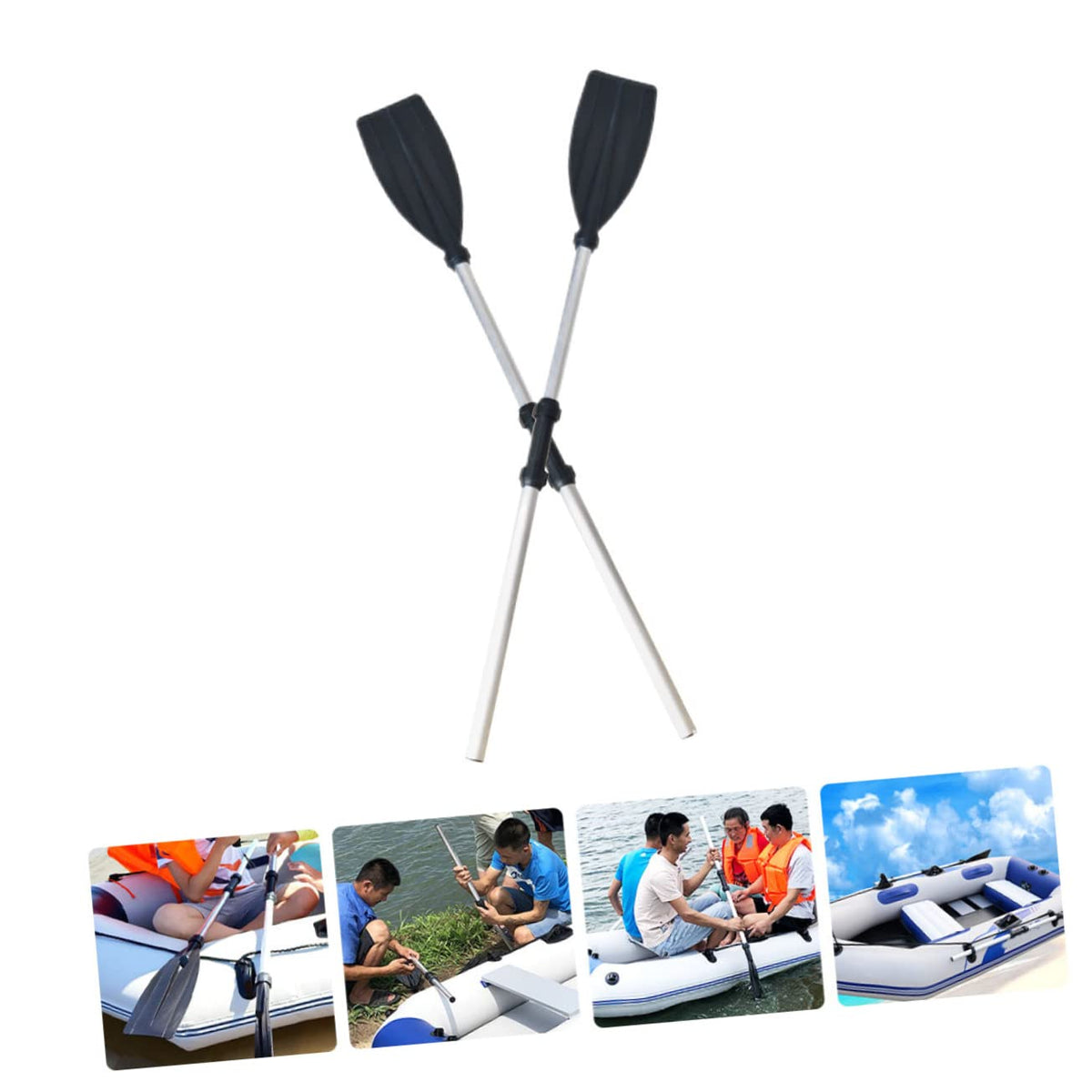 Telescopic Aluminum Alloy Kayak Paddles H1956