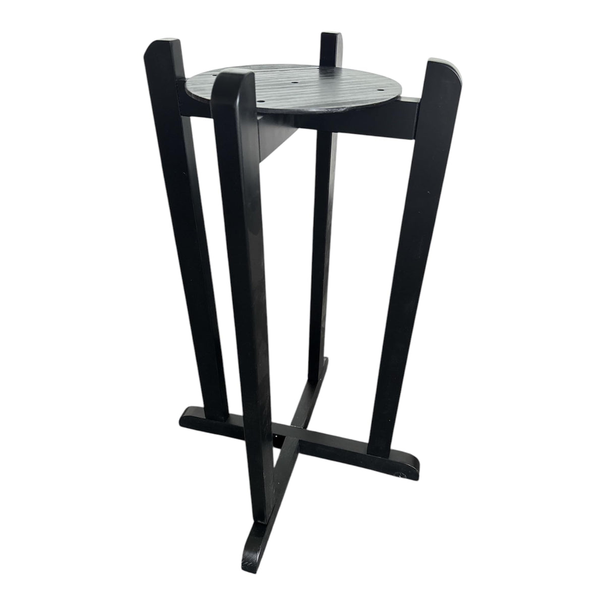 27" Black Wood Floor Stand for Water Dispenser C153395