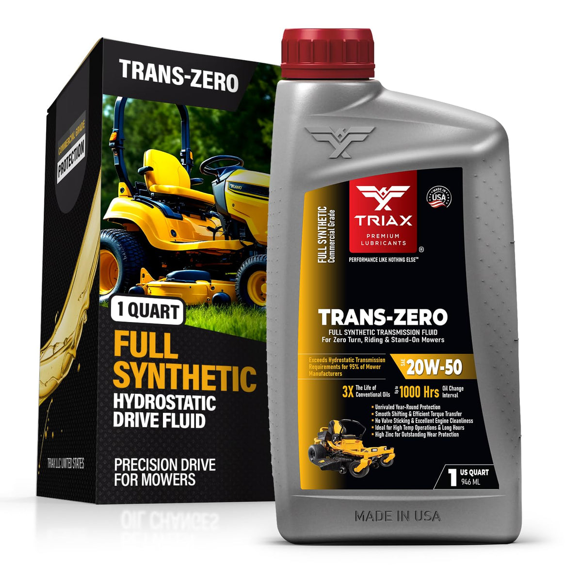 20W-50 Full Synthetic Hydrostatic Transmission Oil 1 Quart S31678