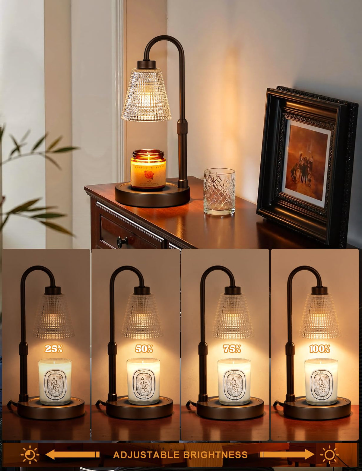 Candle Warmer Lamp with Timer O1063