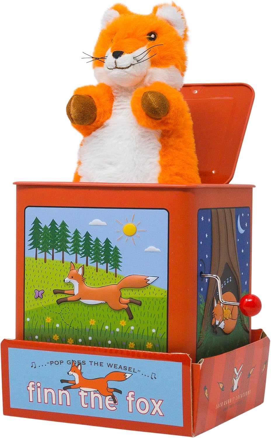 Plush Pop-Up Jack in the Box B25597