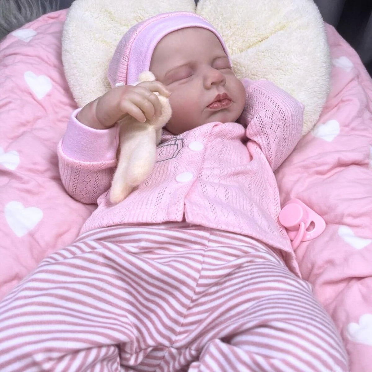 20 inch Soft Vinyl and Cloth Body Reborn Baby Dolls S84215