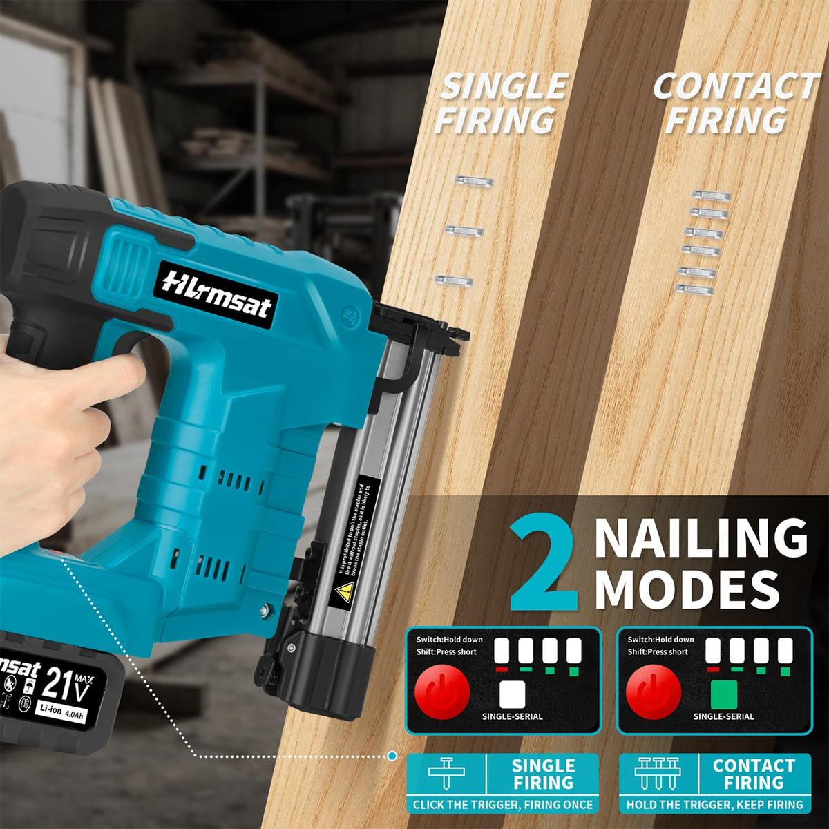 18 Gauge Cordless Brad Nailer Q340084