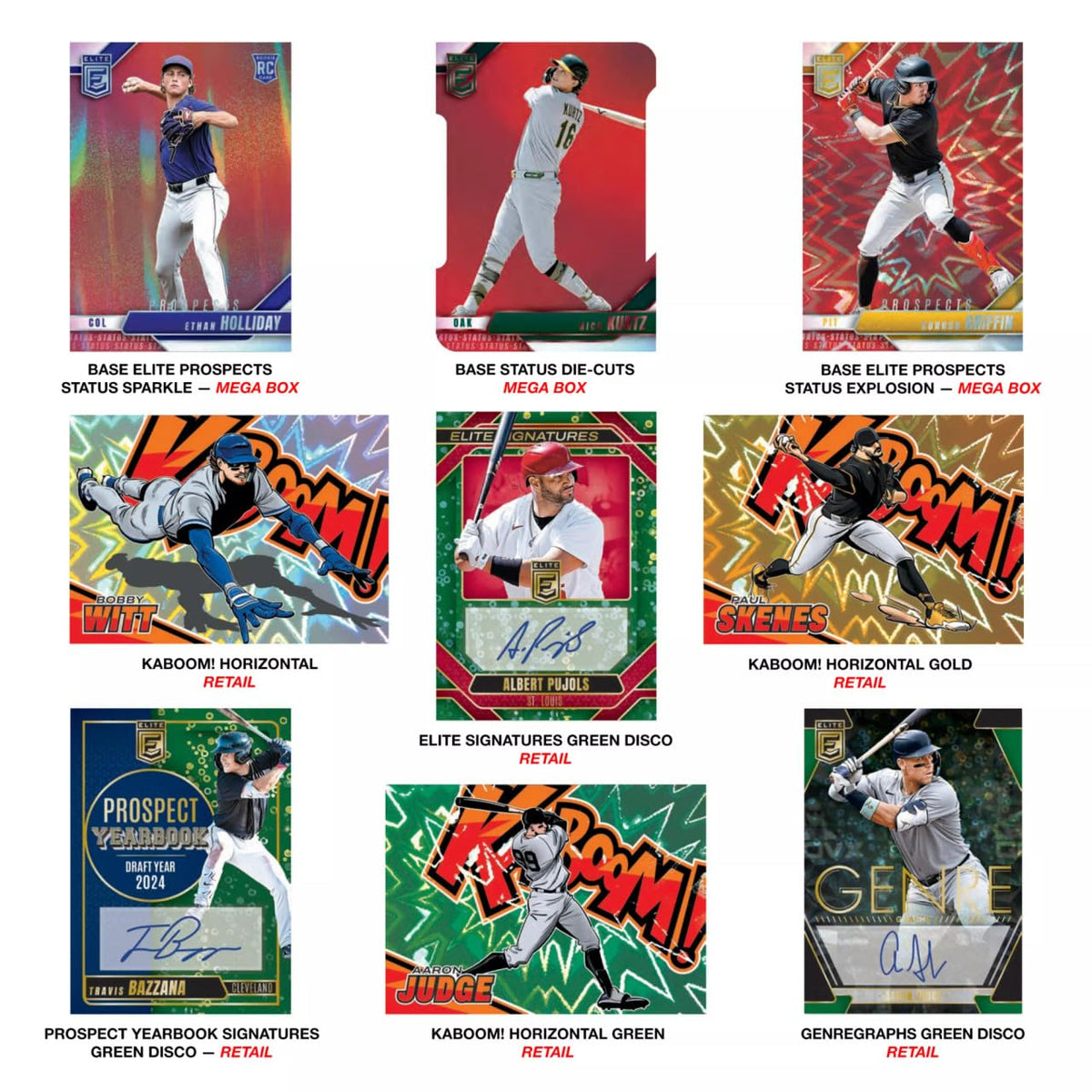 Baseball Trading Cards Mega Box N11203