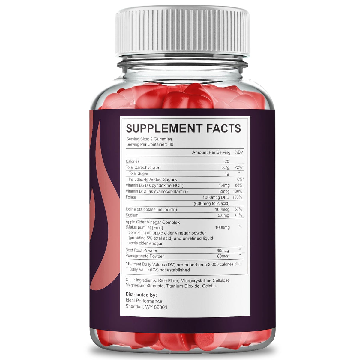 All Natural Gummies Supplement 5 Pack K8013