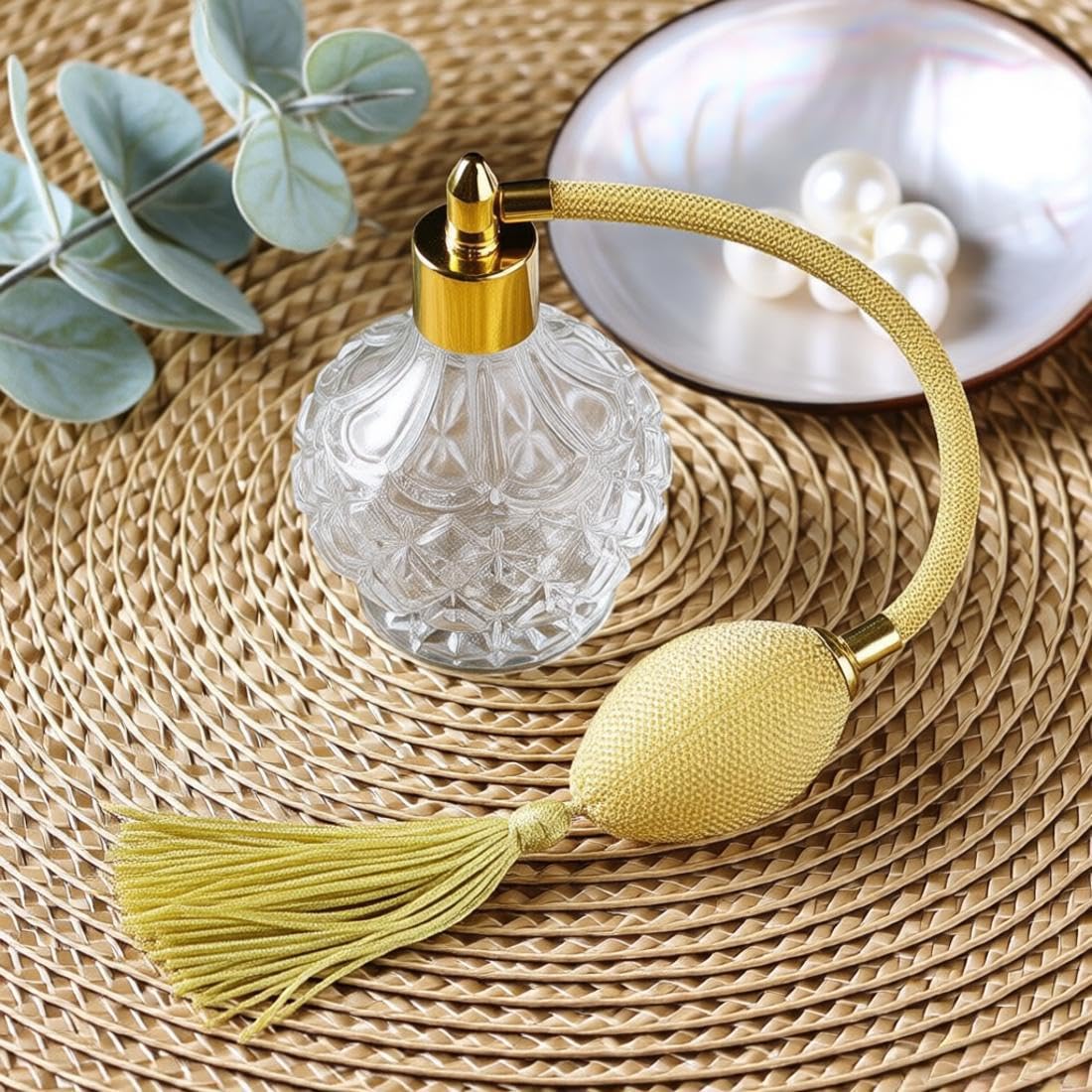 80ml Clear Crystal Perfume Bottle Atomizer V326895