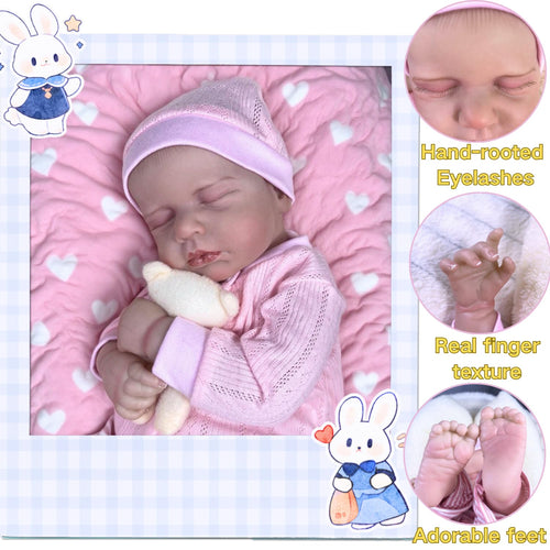 20 inch Soft Vinyl and Cloth Body Reborn Baby Dolls S84215