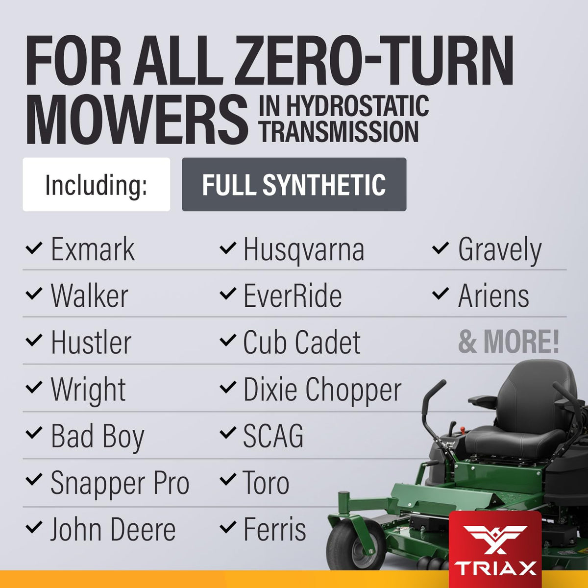 20W-50 Full Synthetic Hydrostatic Transmission Oil 1 Quart S31678