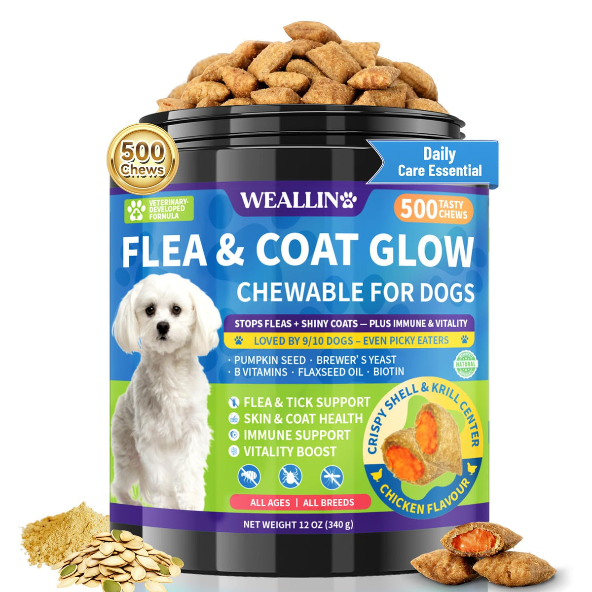 Flea and Tick Prevention for Dogs W779