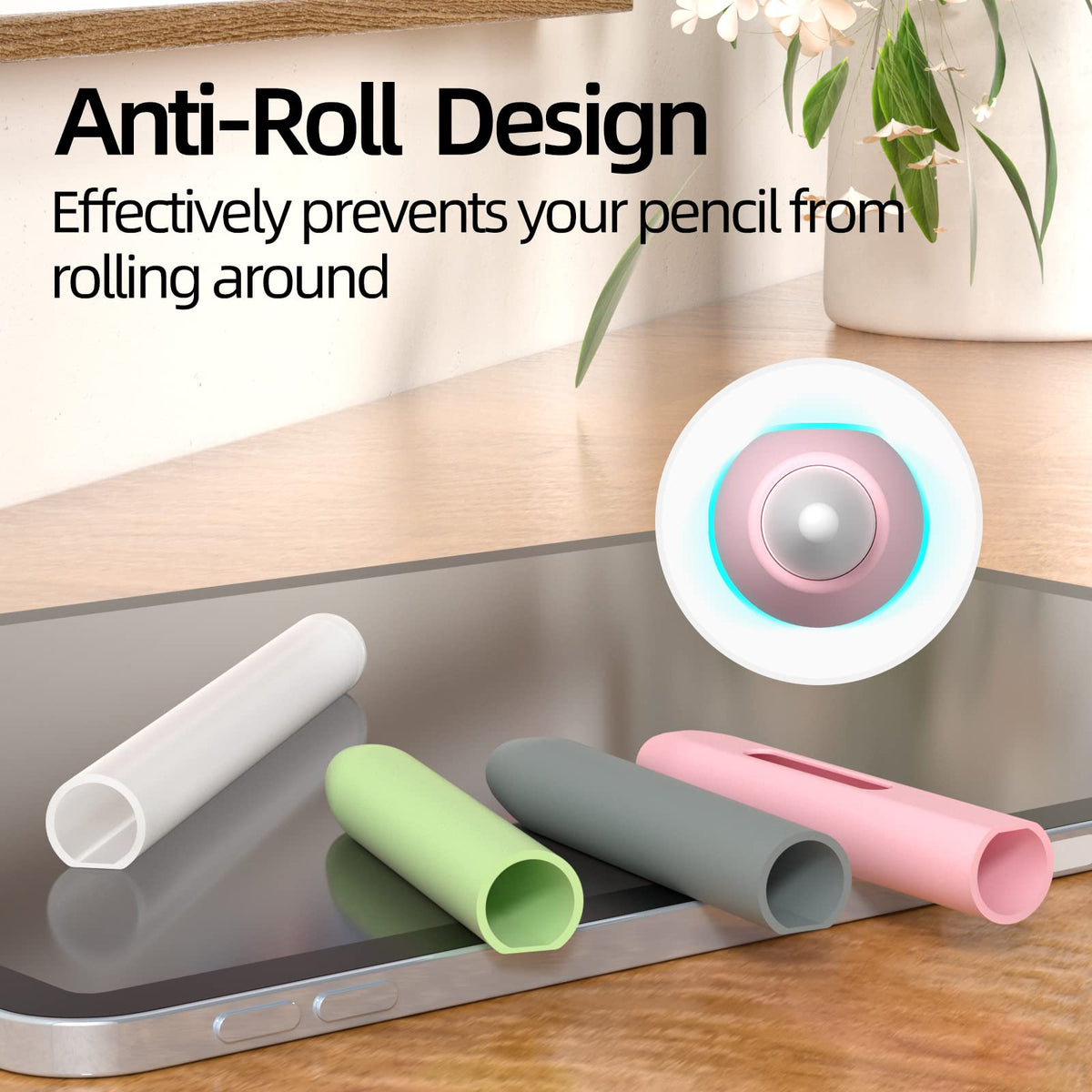 Silicone Translucent Pencil Case 3 Pack L3593