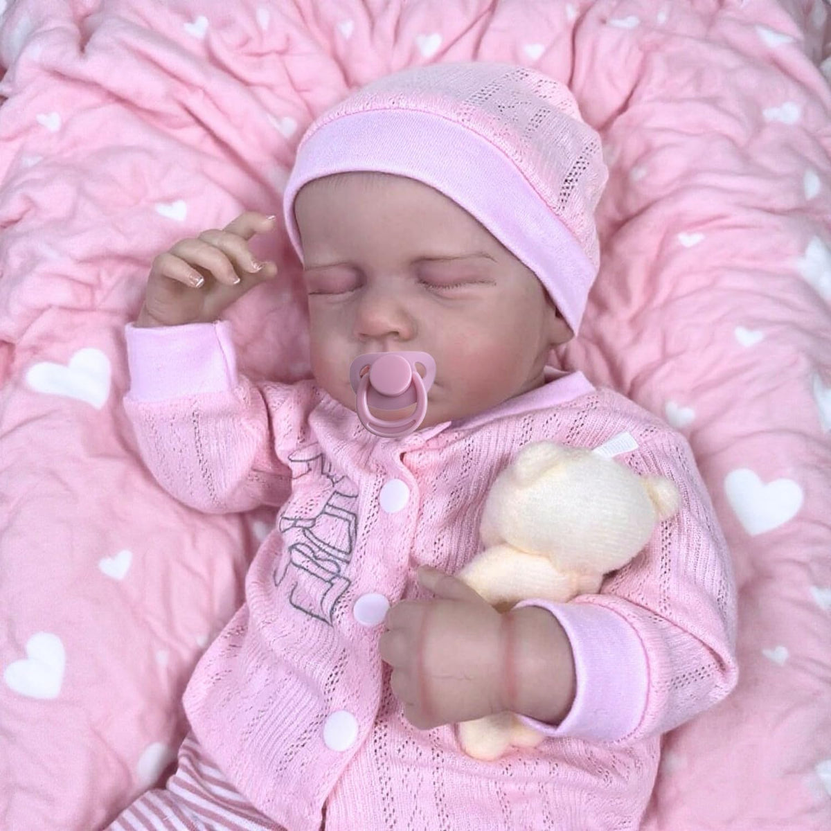 20 inch Soft Vinyl and Cloth Body Reborn Baby Dolls S84215