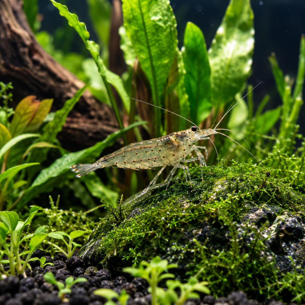 10 Freshwater Aquarium Shrimp Live P5072
