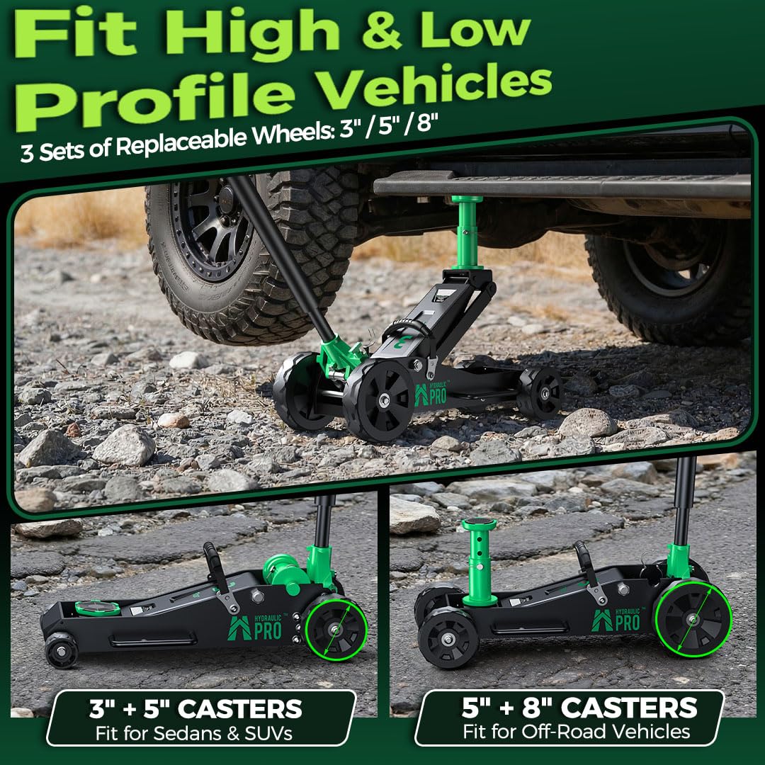 3 Ton Aluminum Off-Road Floor Jack M458