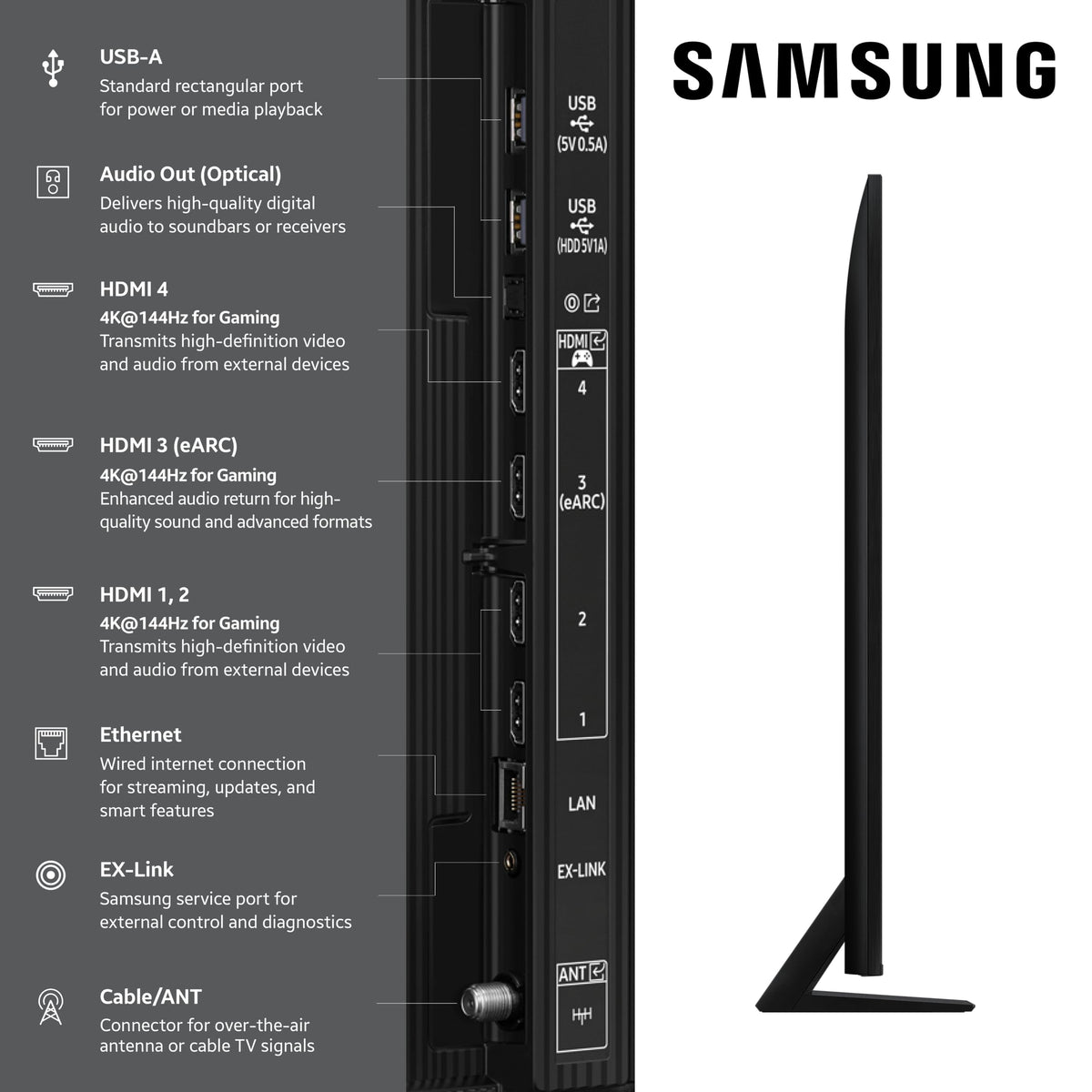 55-Inch 4K Mini LED Smart TV X277