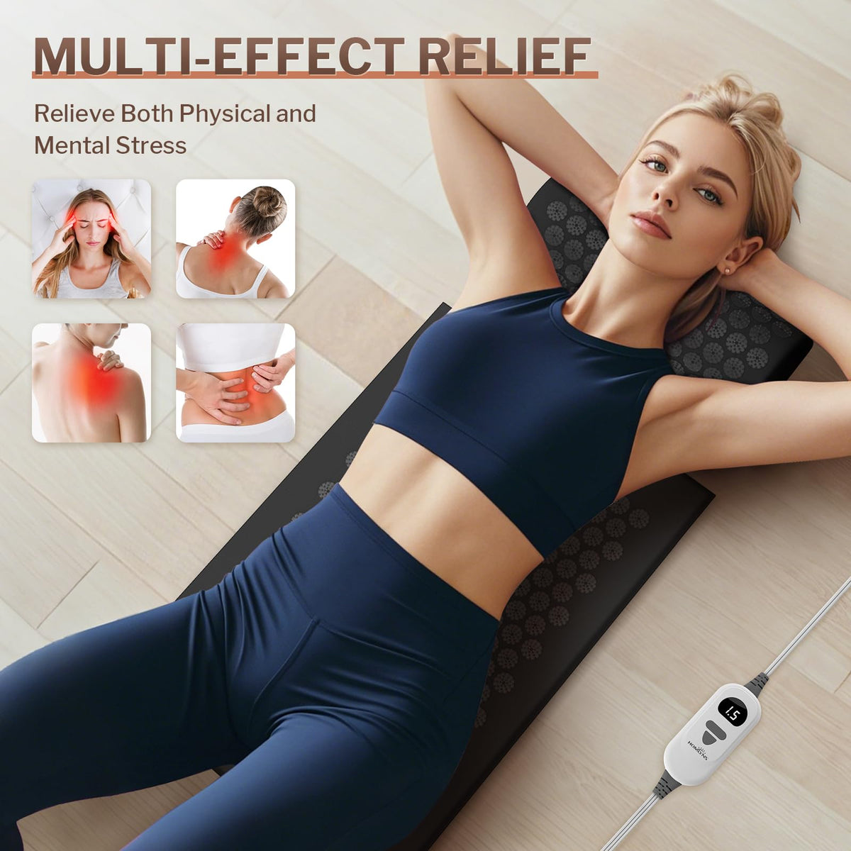 Heated Acupressure Mat F193