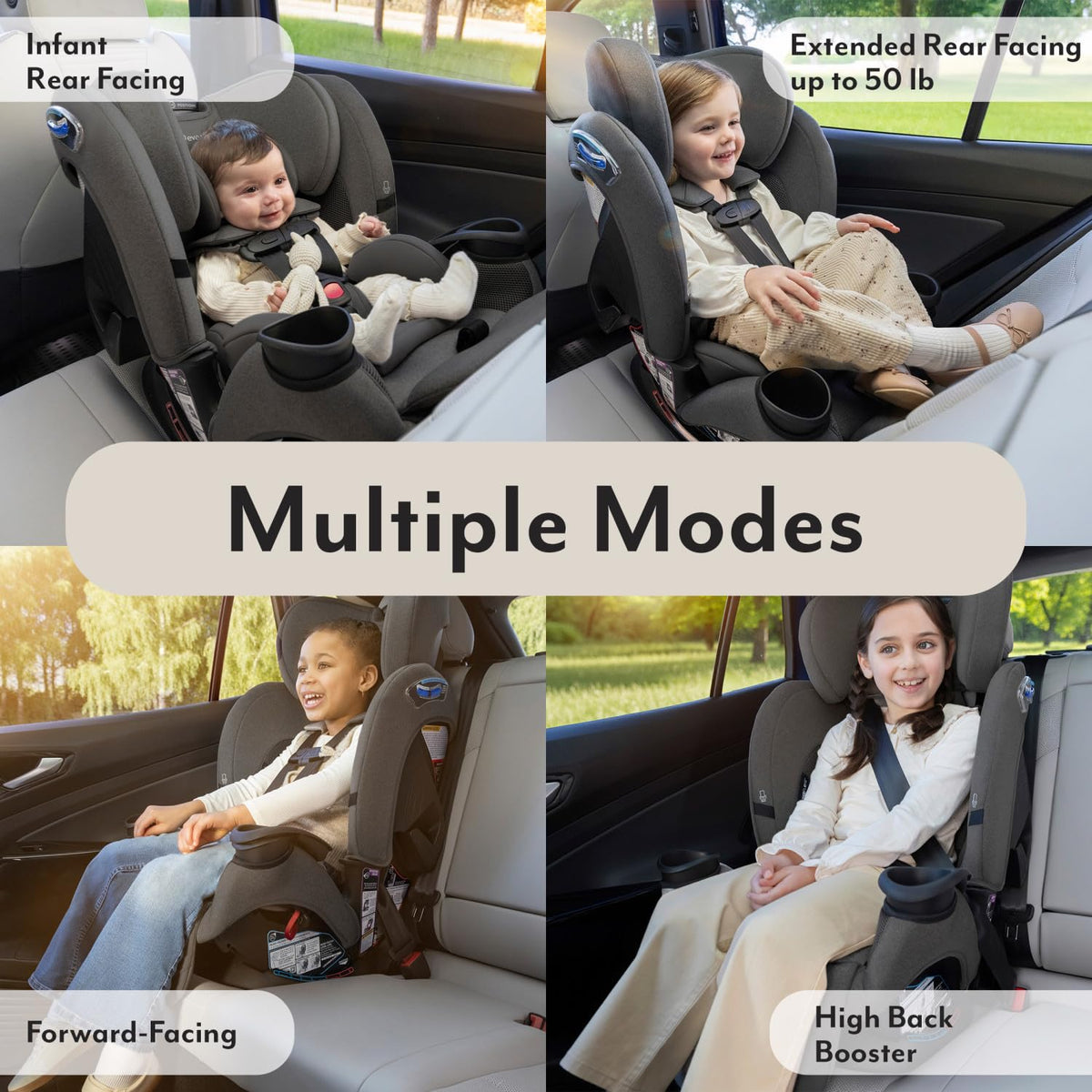 3-in-1 Convertible Car Seat B87049