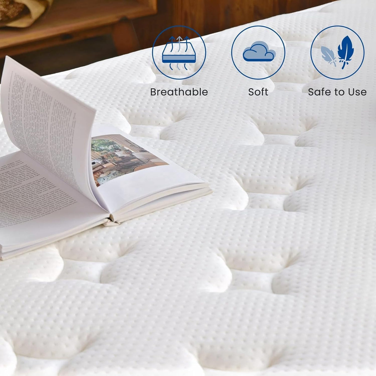 Twin XL 12 Inch Medium Firm Mattress M303588