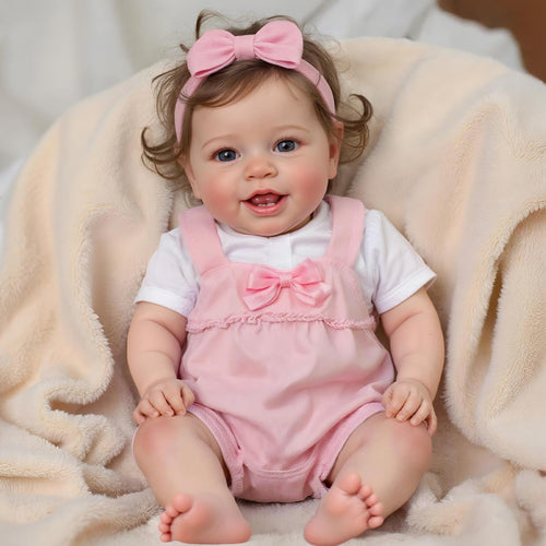 20 Inch Reborn Baby Dolls Girl with Rooted Hair O479546