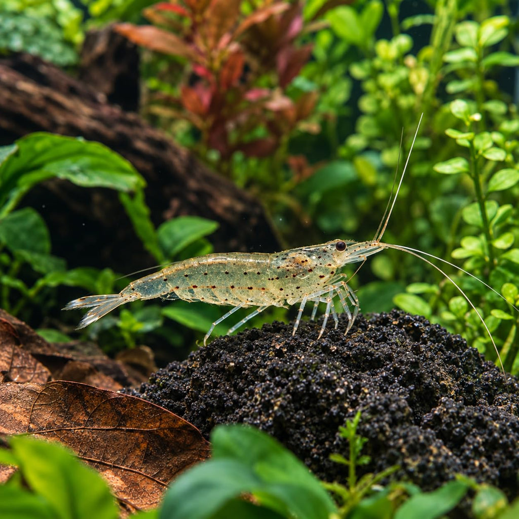 10 Freshwater Aquarium Shrimp Live P5072