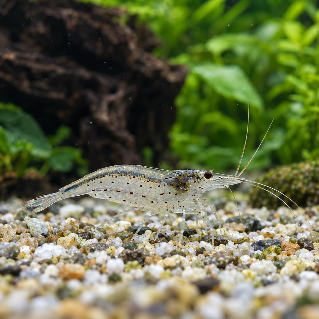 10 Freshwater Aquarium Shrimp Live P5072