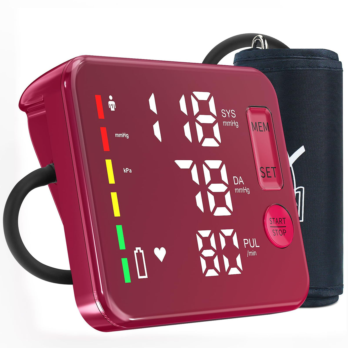 Blood Pressure Monitor Rechargeable Upper Arm P230774