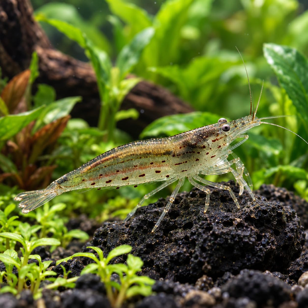 10 Freshwater Aquarium Shrimp Live P5072