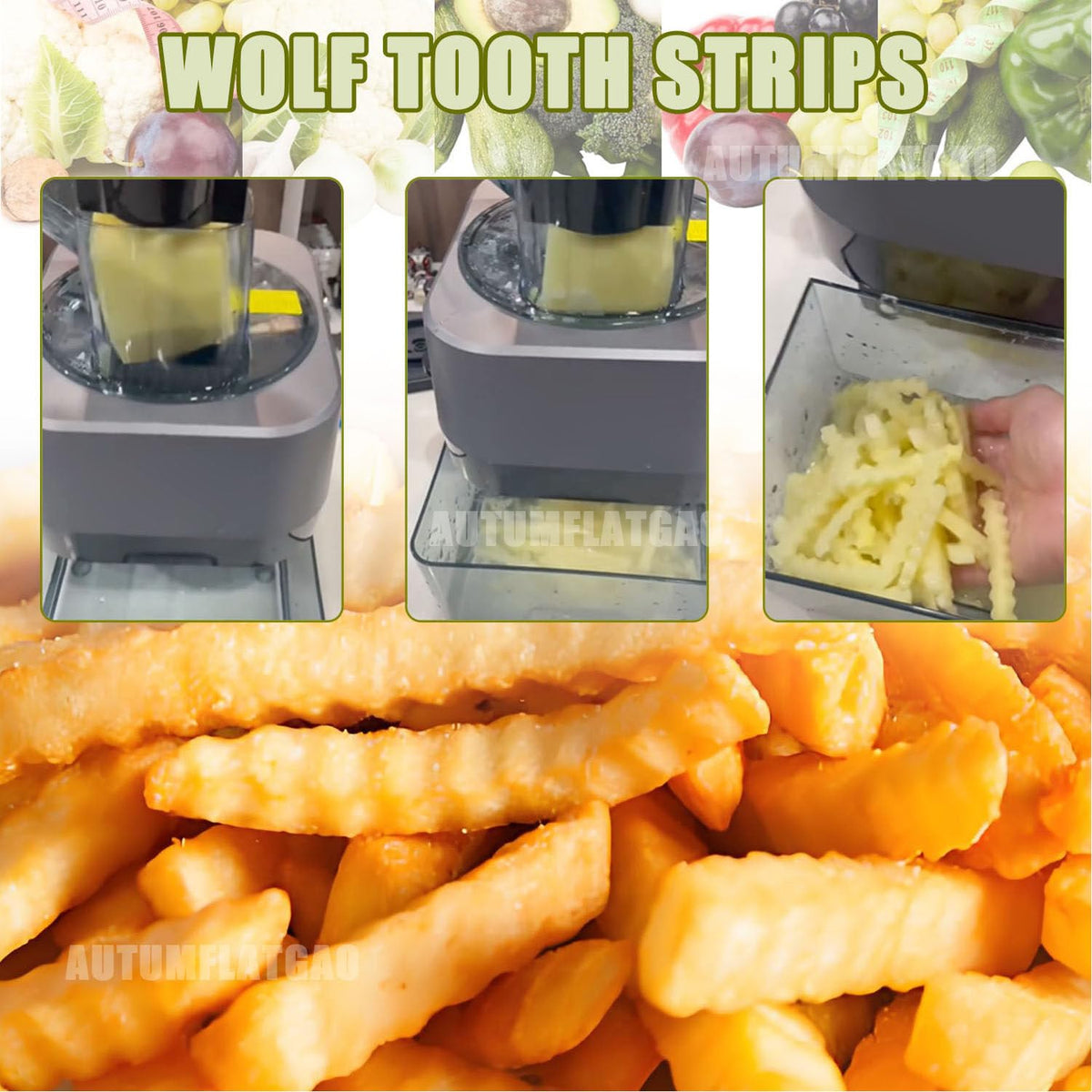 4 in 1 Electric Vegetable Chopper with 4 Stainless Steel Blades M2003