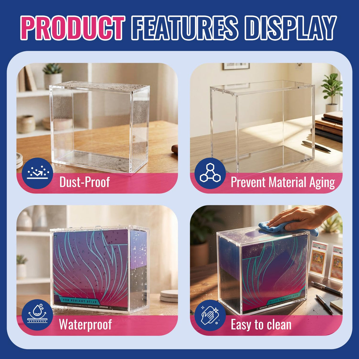 Clear 5mm Acrylic Display Case M486215