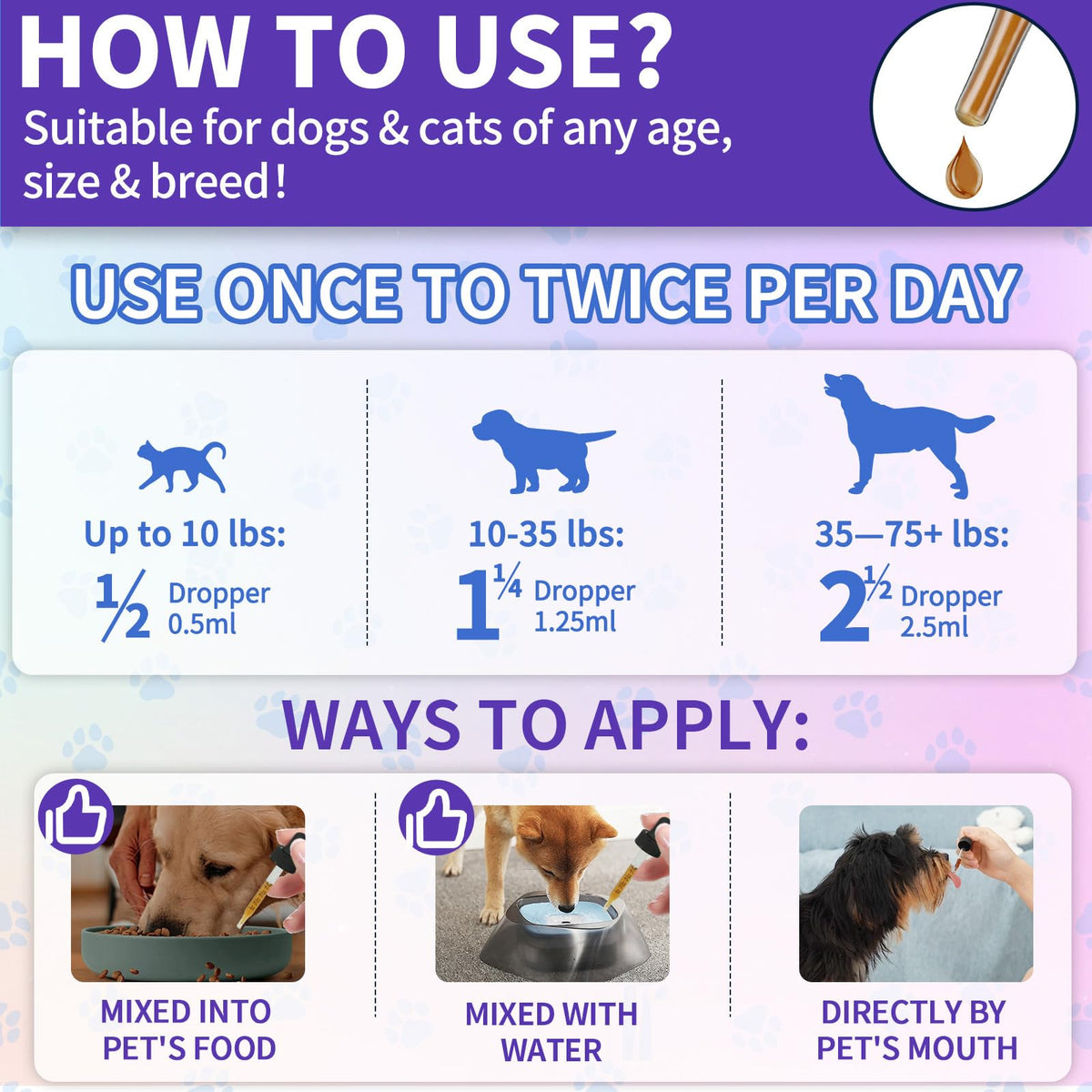 Flea and Tick Prevention for Cats & Dogs 60ml V696606